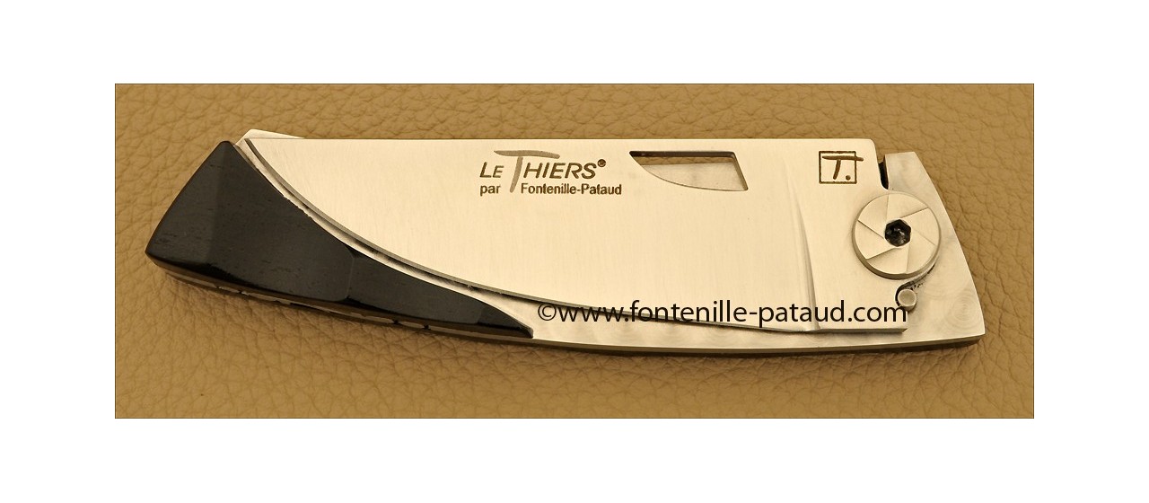 Le Thiers Knife Bamboo Range Real ebony