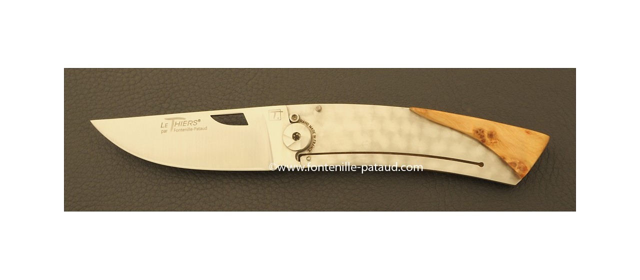 Le Thiers Knife Bamboo Range Juniper