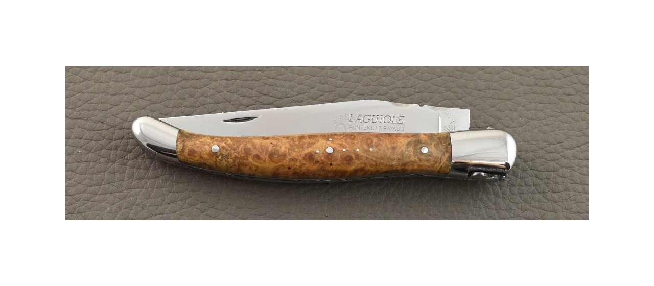 Laguiole Traditional 12 cm Classic Range Amboyna burl