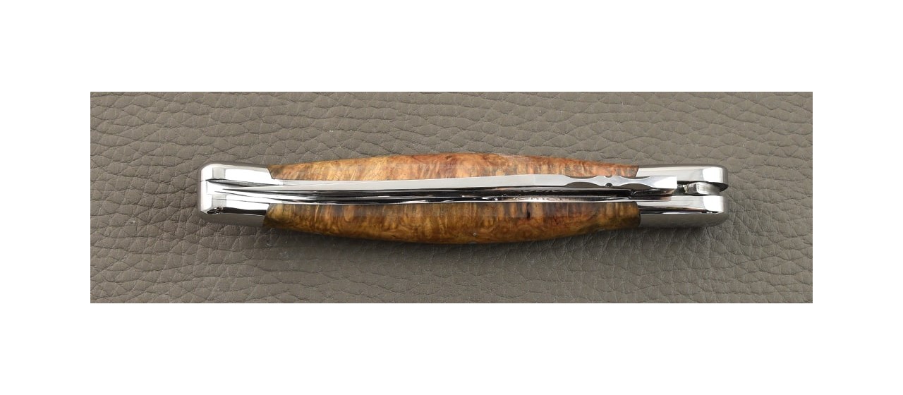 Laguiole Traditionnel 12 cm Classique Loupe d'amboine