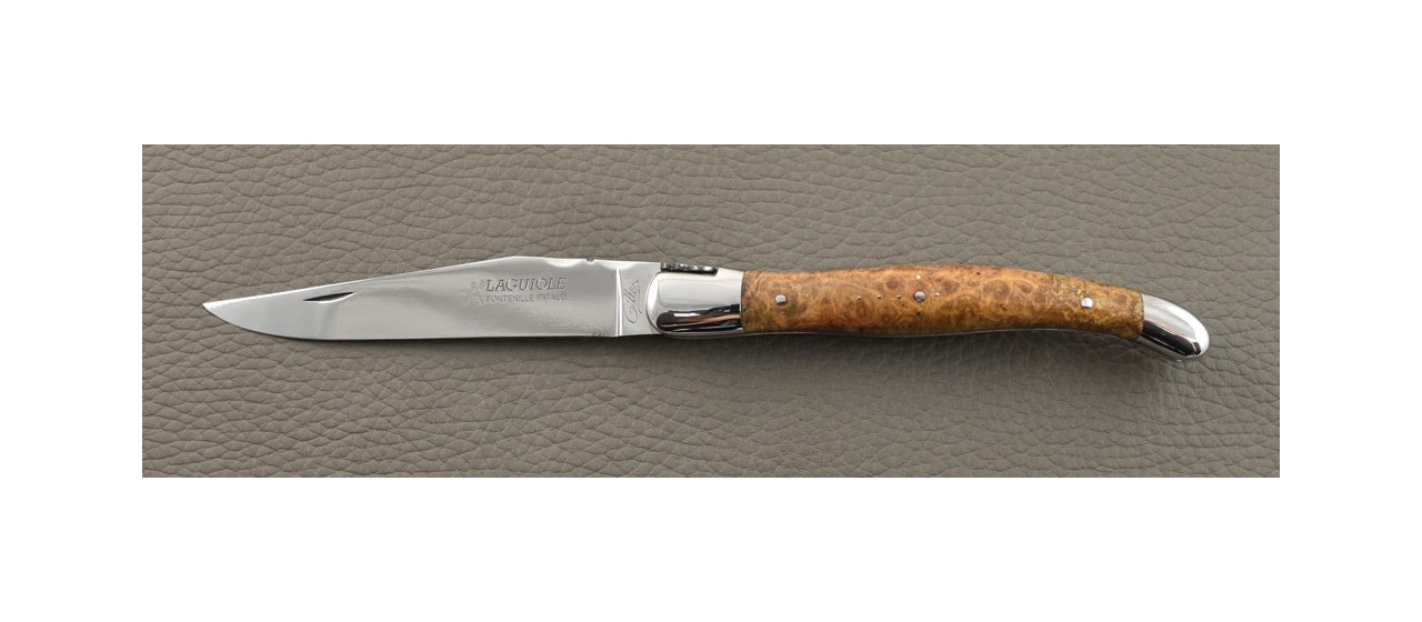 Laguiole Traditional 12 cm Classic Range Amboyna burl