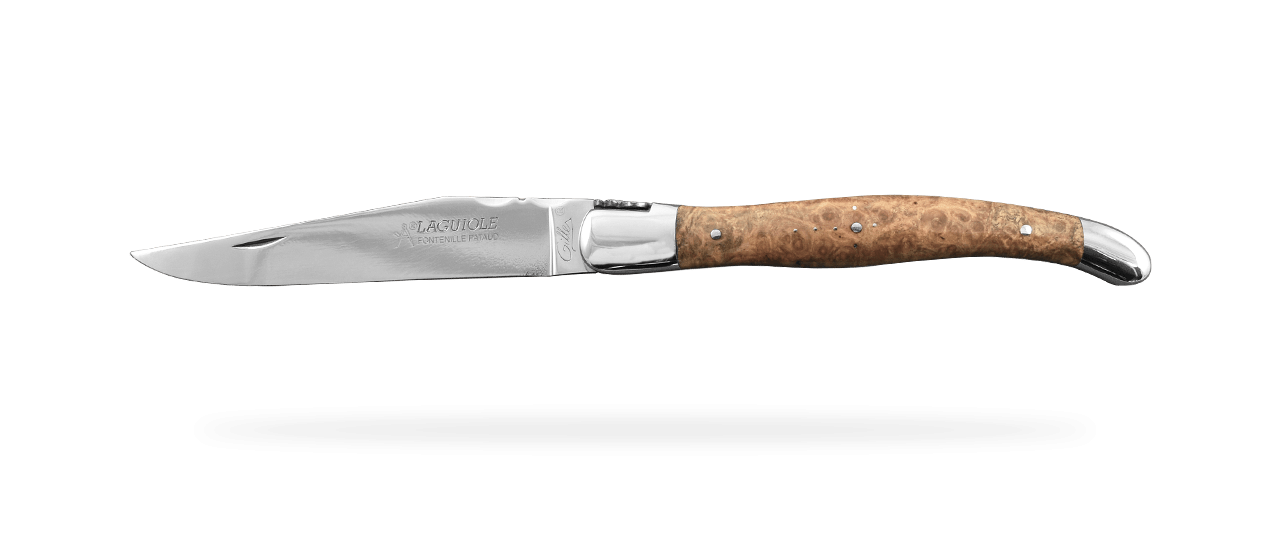 Laguiole Traditional 12 cm Classic Range Amboyna burl