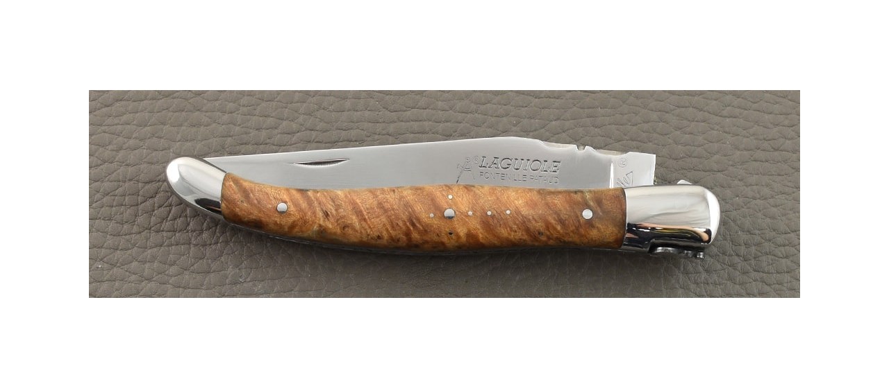 Laguiole Traditional 12 cm Classic Range Stabilized Maple burl