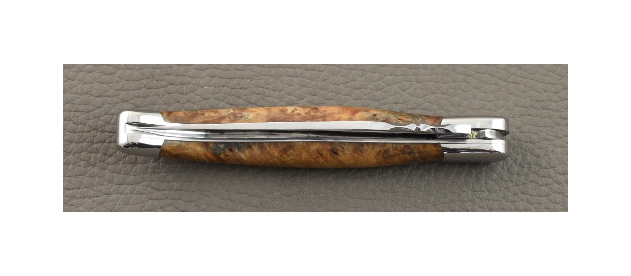 Laguiole Traditionnel 12 cm Classique Loupe de tilleul
