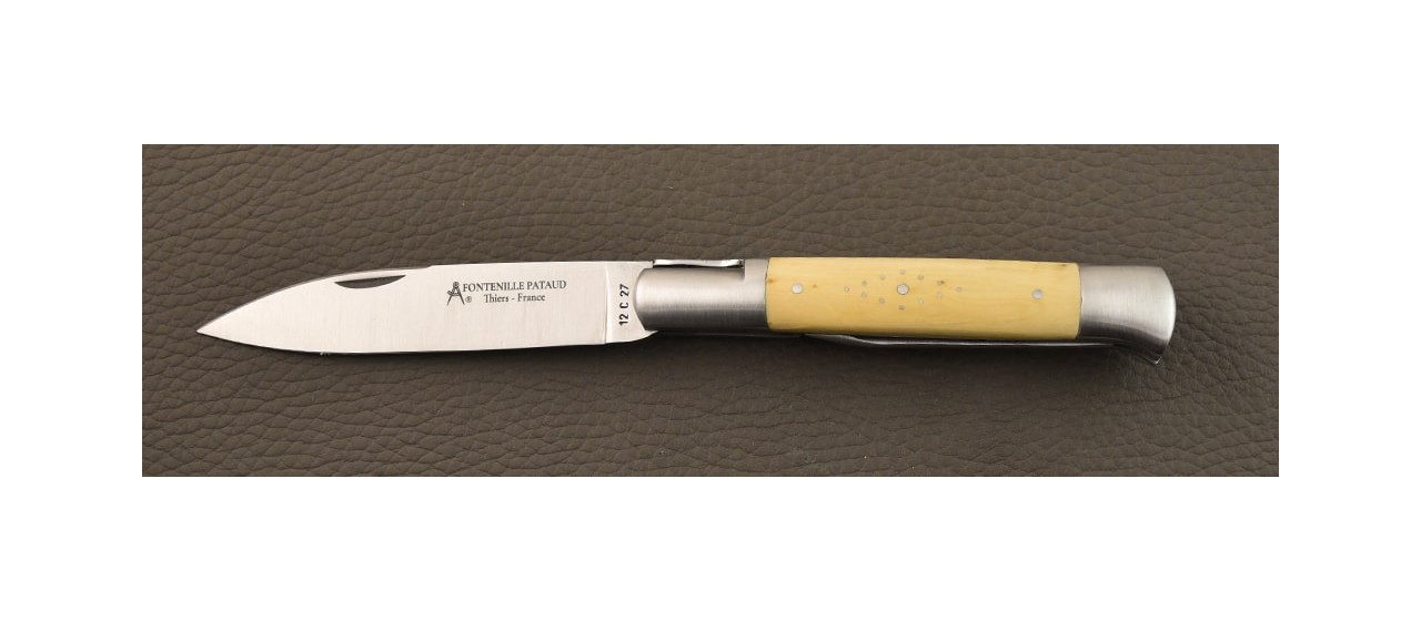 Issoire shepherd's knife & awl Boxwood