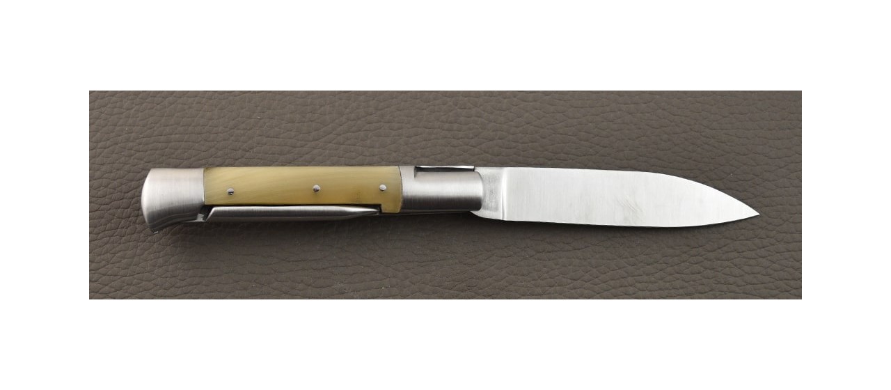 Issoire shepherd's knife & awl Real horn tip