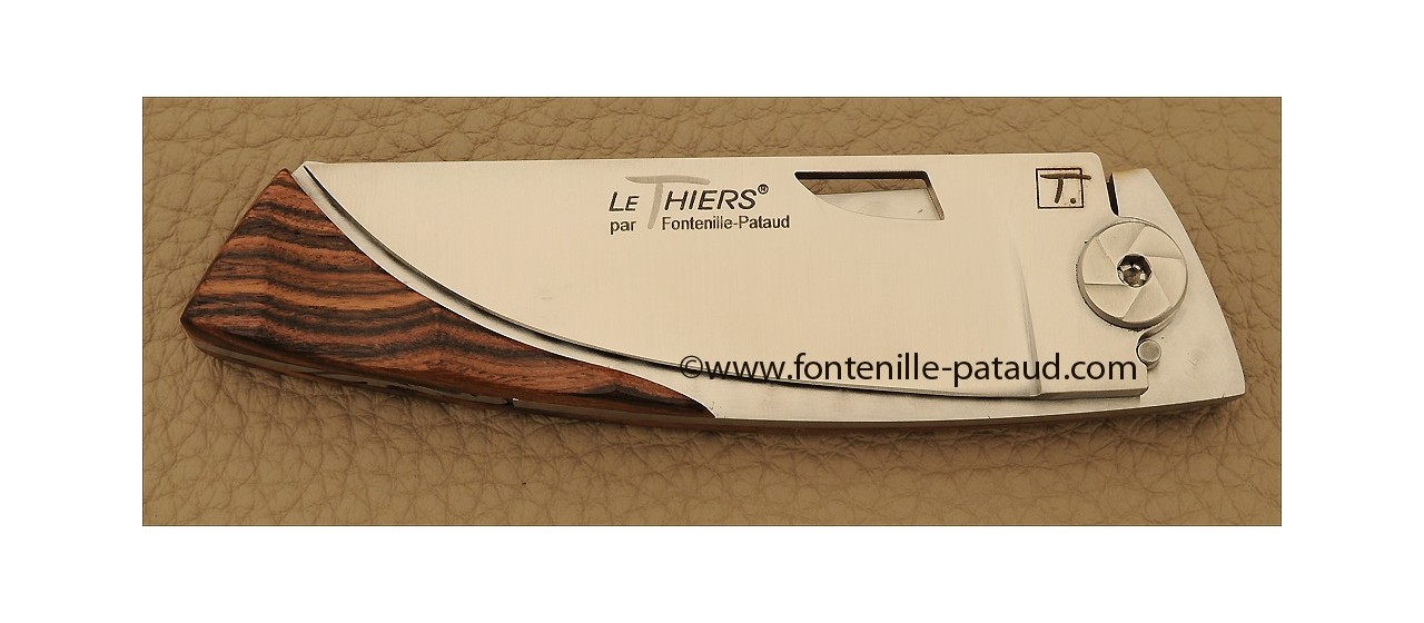 Le Thiers Knife Bamboo Range Purplewood