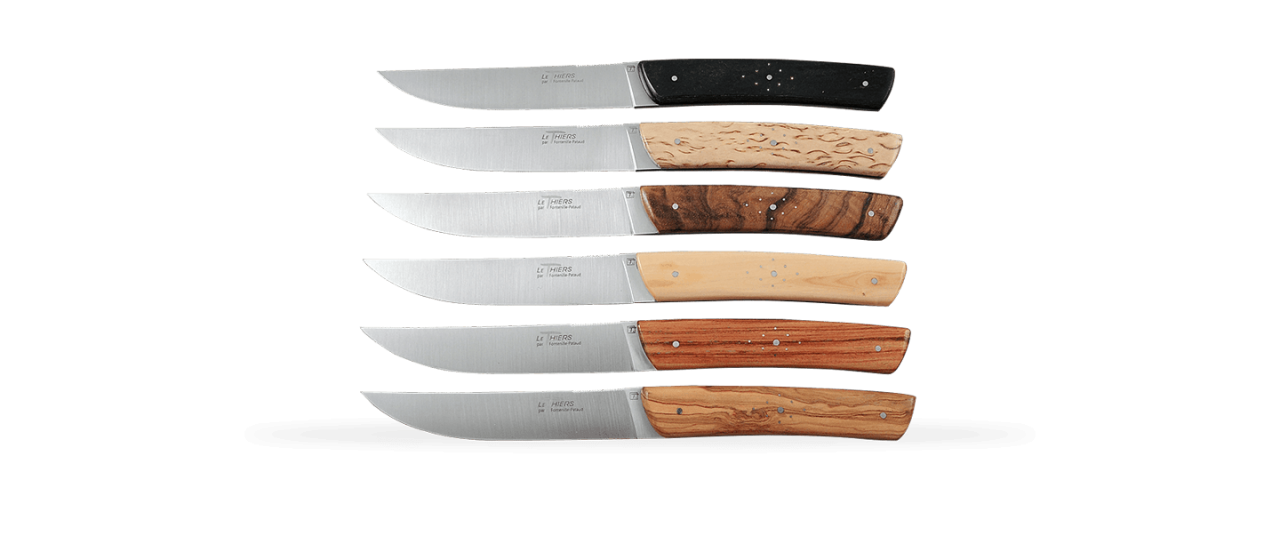 CC Le Thiers Multiwood Steak Knives – Picayune Cellars & Mercantile