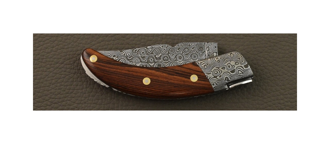 Corsican Rondinara "Guilloché" Damascus Range Purplewood