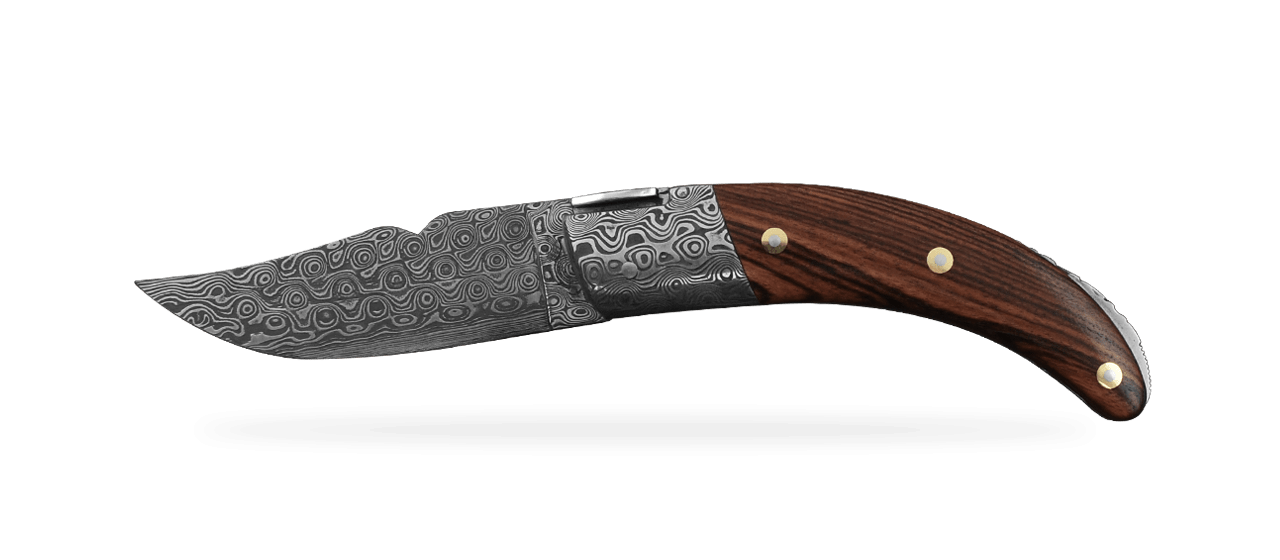 Corsican Rondinara "Guilloché" Damascus Range Purplewood