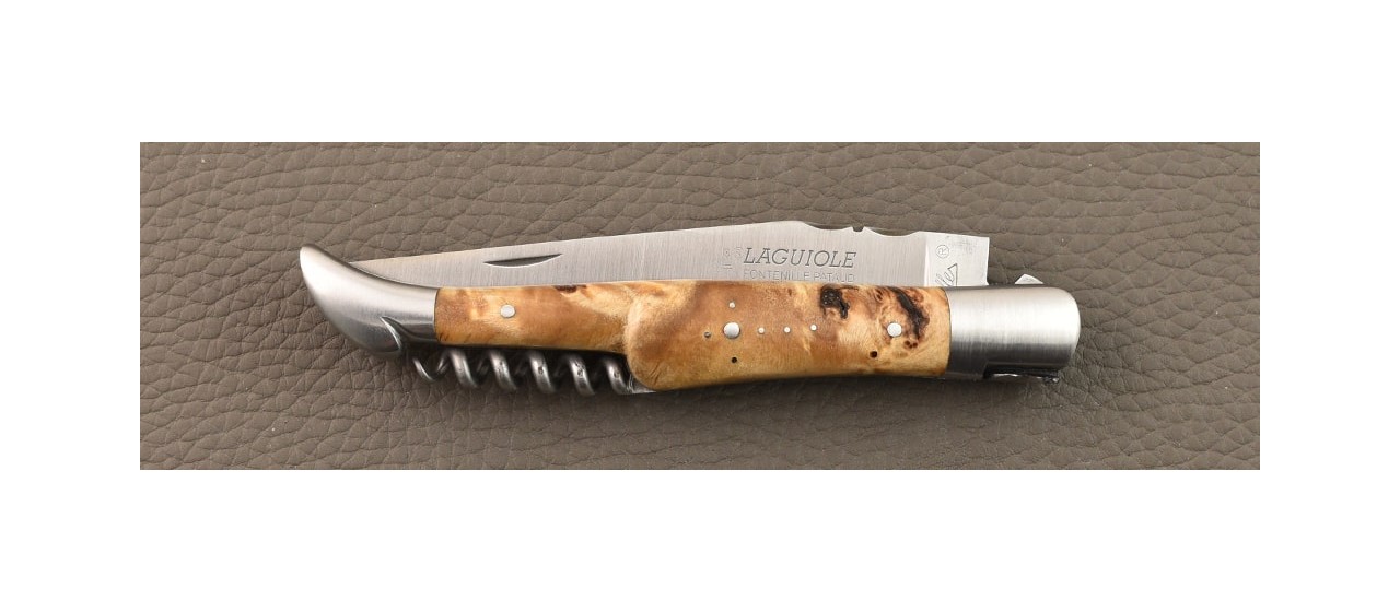 Laguiole Picnic Classic Range Stabilized poplar burl