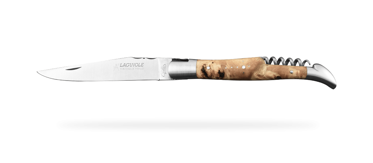 Laguiole Picnic Classic Range Stabilized poplar burl