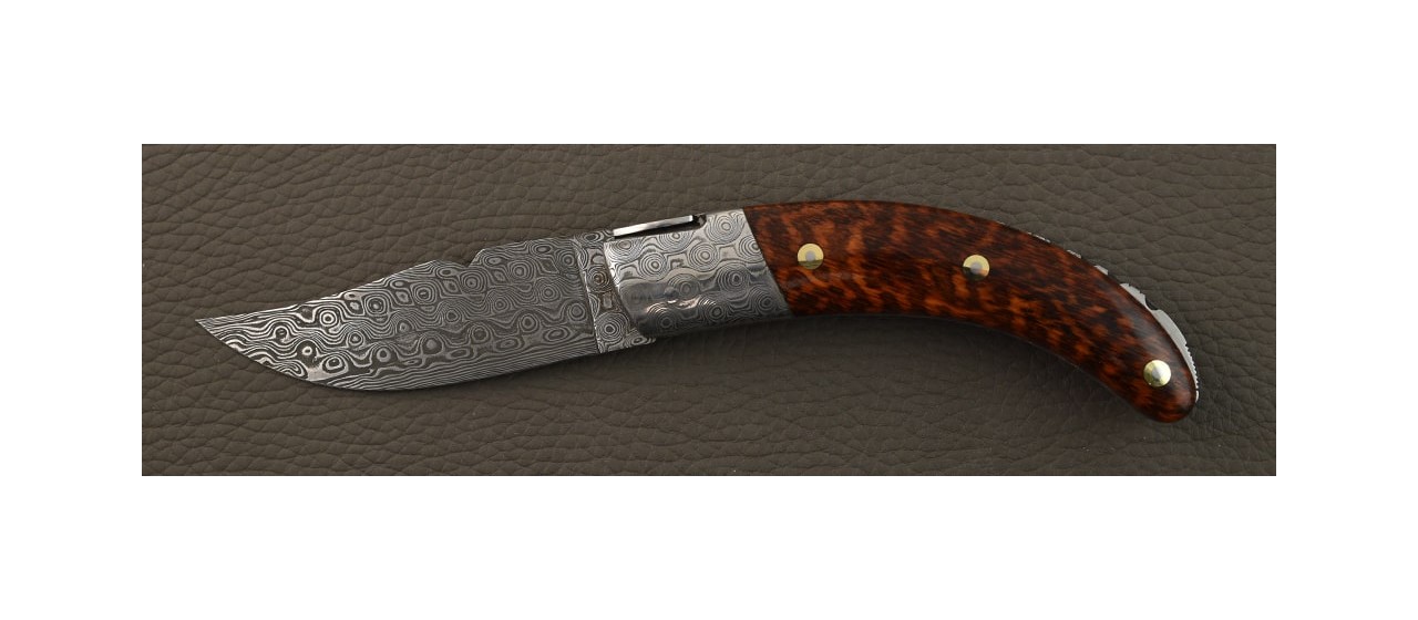 Corsican Rondinara "Guilloché" Damascus Range Amourette