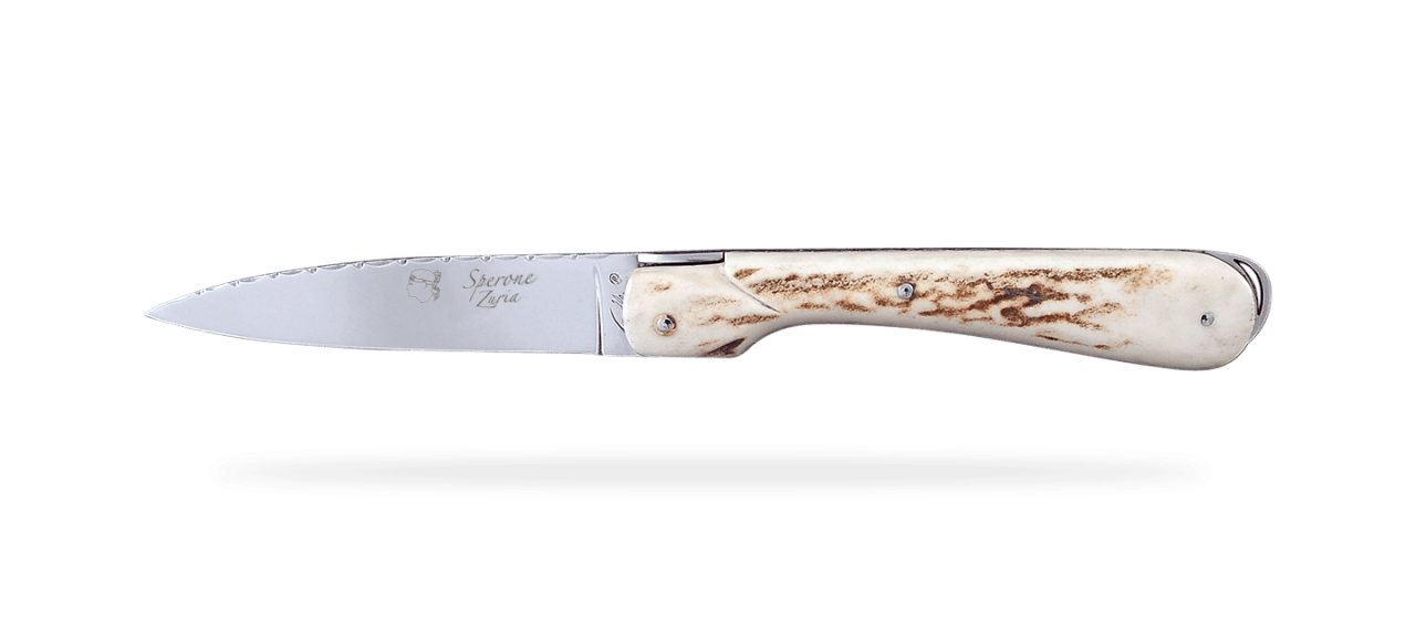 Corsican Sperone Guilloché Range Full Handle Stag