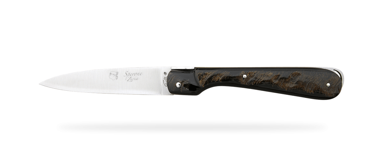 Corsican Sperone Guilloché Range Full Handle Buffalo bark