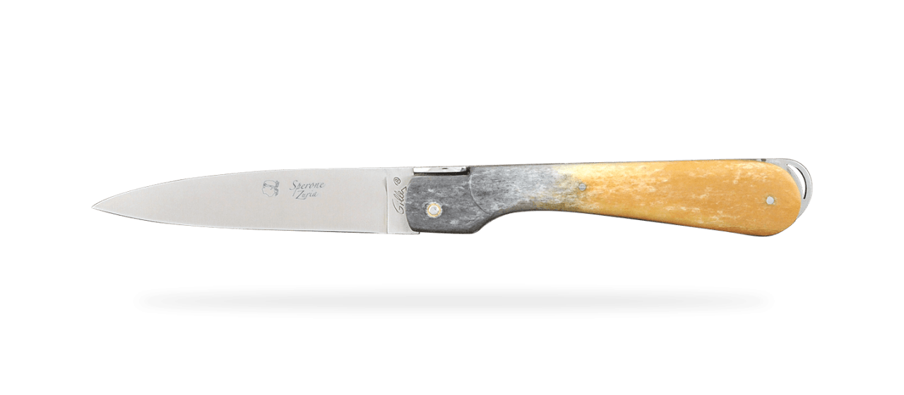 Corsican Sperone Classic Range Full handle Giraffe bone