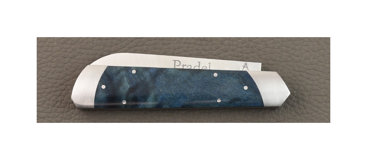 Le Pradel Stabilized blue poplar burl