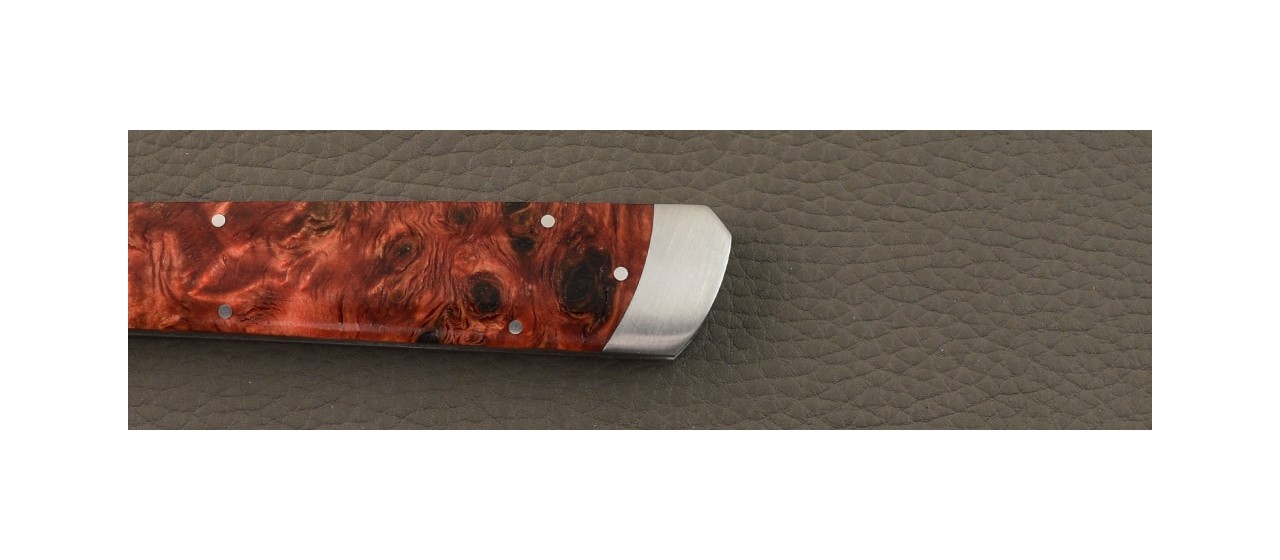 Le Pradel Stabilized red poplar burl