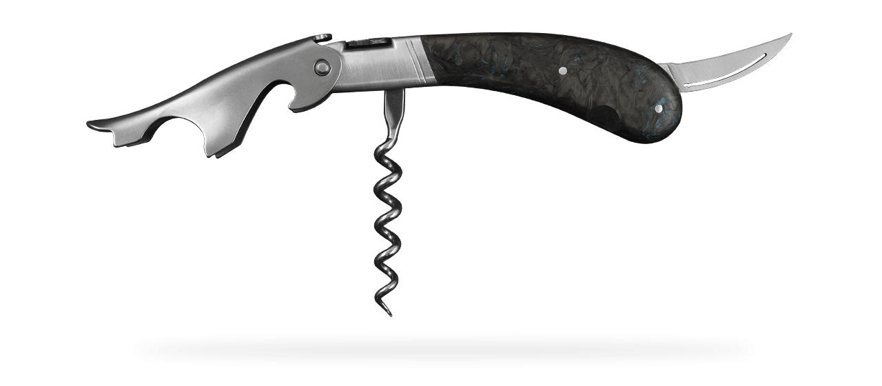 Laguiole Magnum Fat Carbon Blue Dark Matter