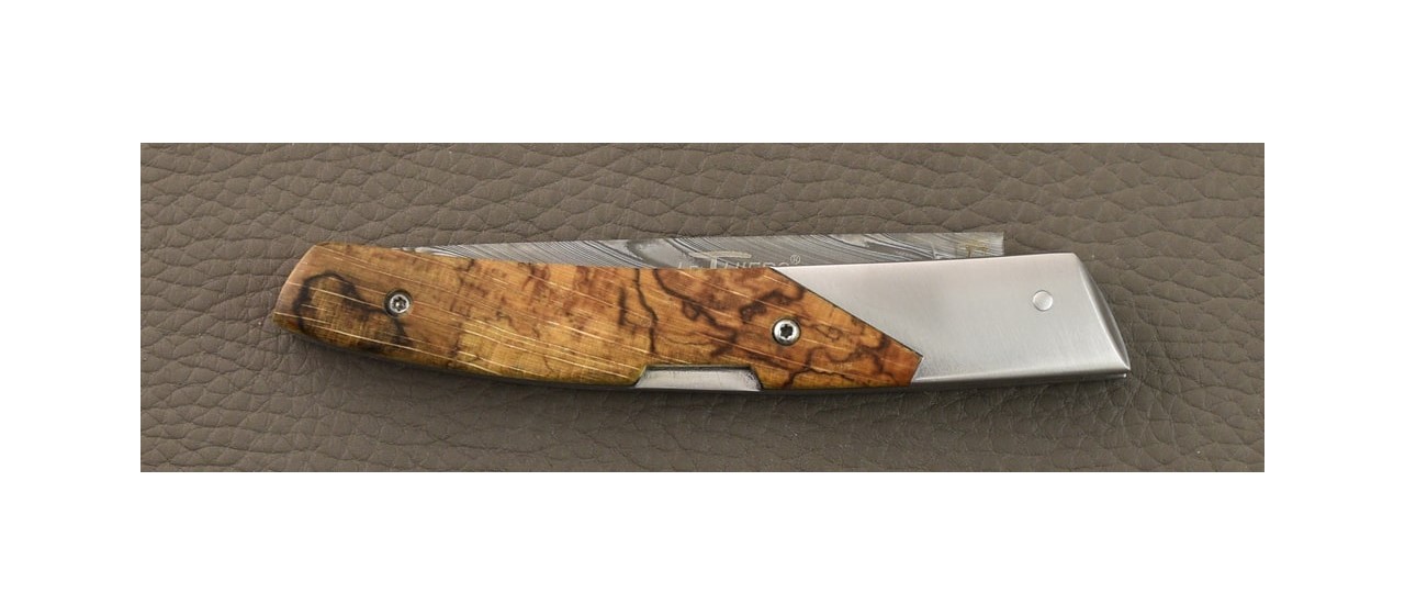 Le Thiers® Advance Damascus Stabilized beech