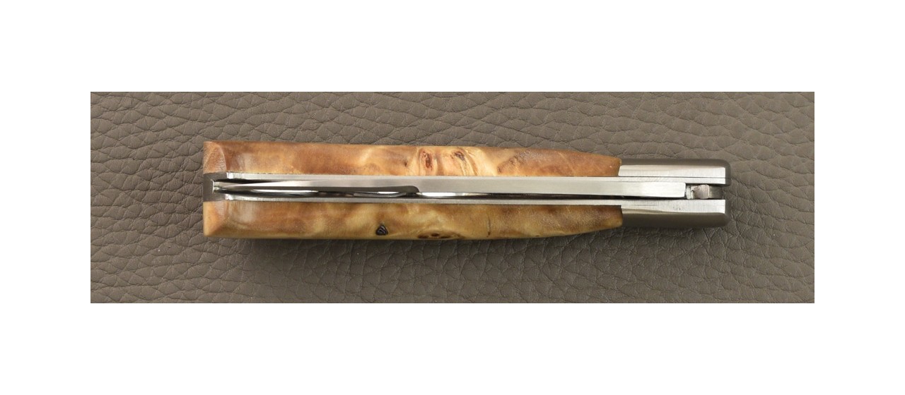 Yssingeaux Shepherd's Knife Classic Range Stabilized poplar burl