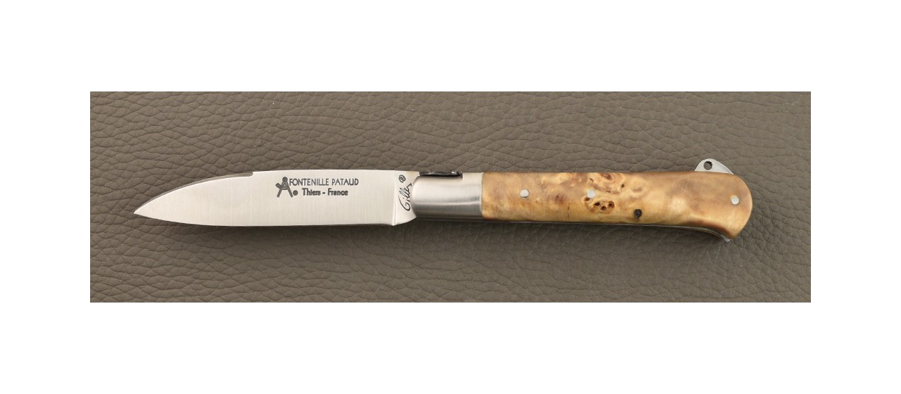 Yssingeaux Shepherd's Knife Classic Range Stabilized poplar burl