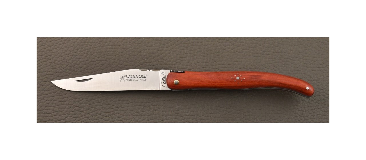 Laguiole Traditionnel 12 cm "Old school" Bois de Rose