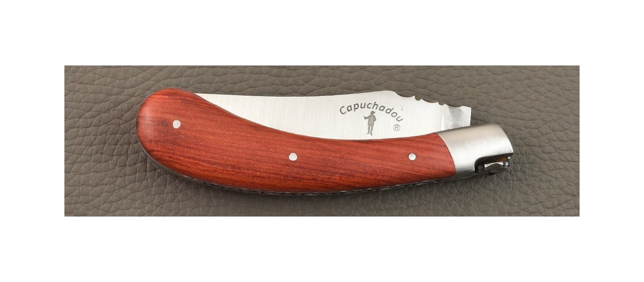 Le "Capuchadou®-Guilloché" 12  cm, Bois de rose