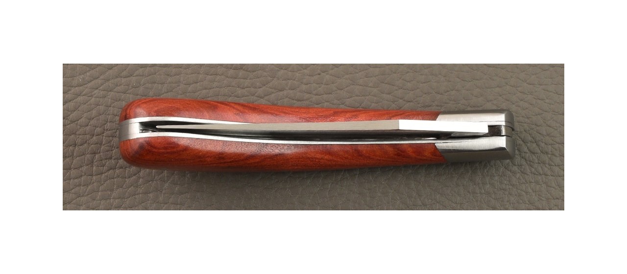 "Le Capuchadou®" 12 cm handmade knife, rosewood