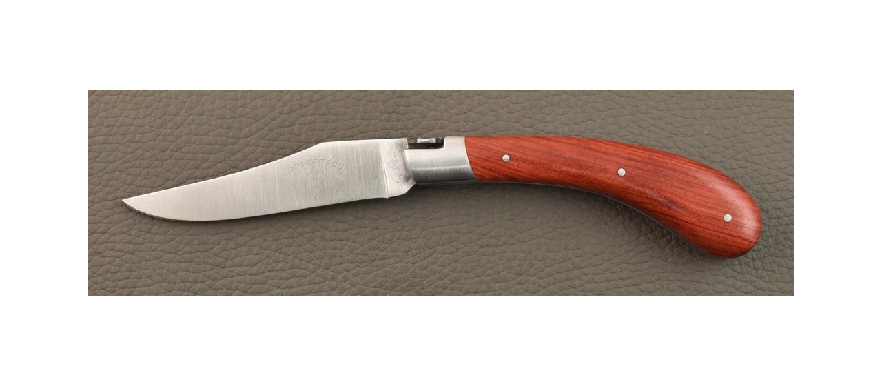 "Le Capuchadou®" 12 cm handmade knife, rosewood