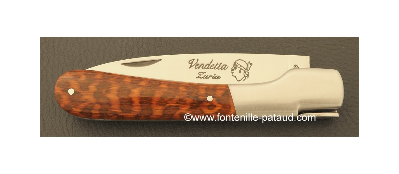 Couteau Vendetta Corse Traditionnelle Amourette