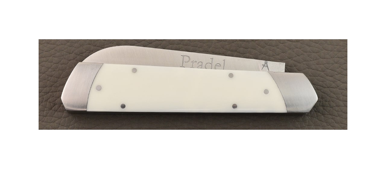 Le Pradel Micarta blanc