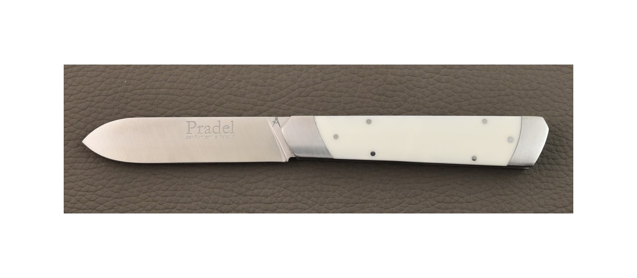 Le Pradel Micarta blanc