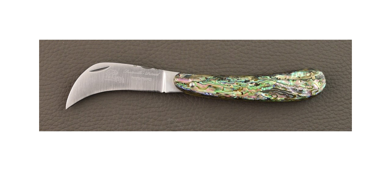 Mushroom knife Mother of pearl