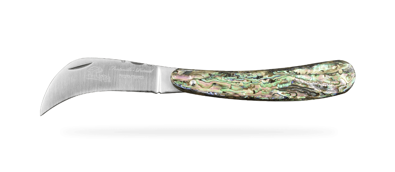 Mushroom knife Mother of pearl