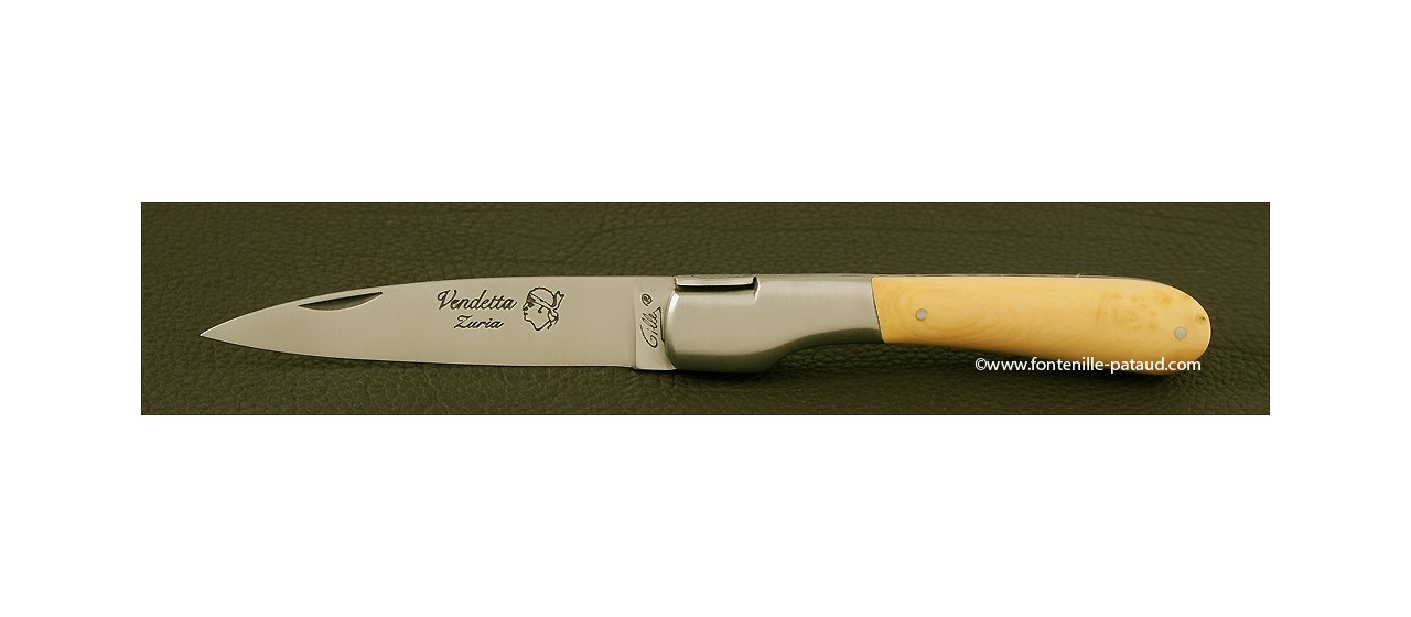 Corsican Vendetta knife Traditional Range Boxwood