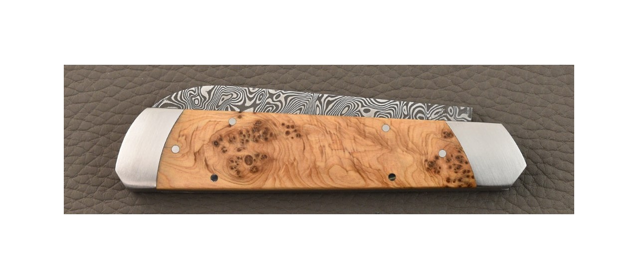 Le Pradel Damascus Juniper Burl