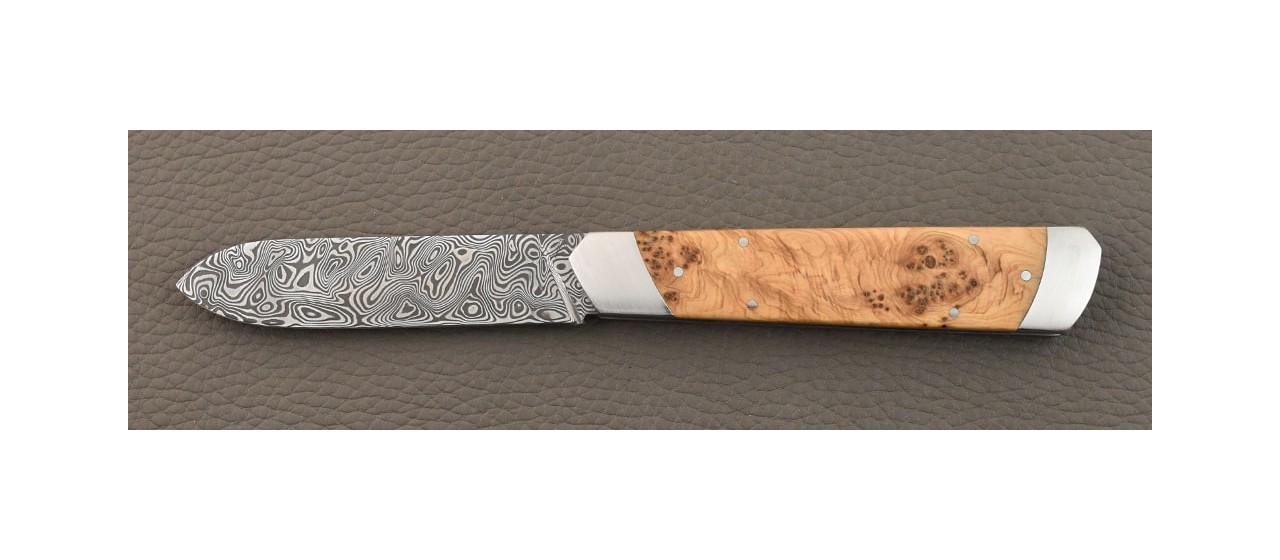 Le Pradel Damascus Juniper Burl