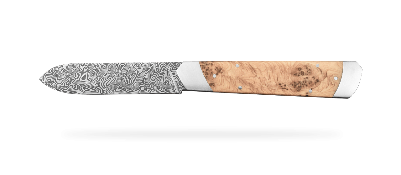 Le Pradel Damascus Juniper Burl