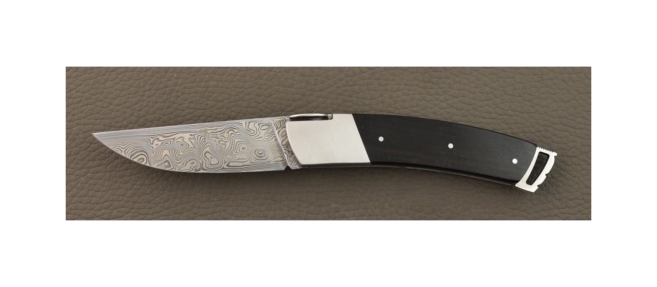 Le Thiers® Gentleman Damascus Ebony