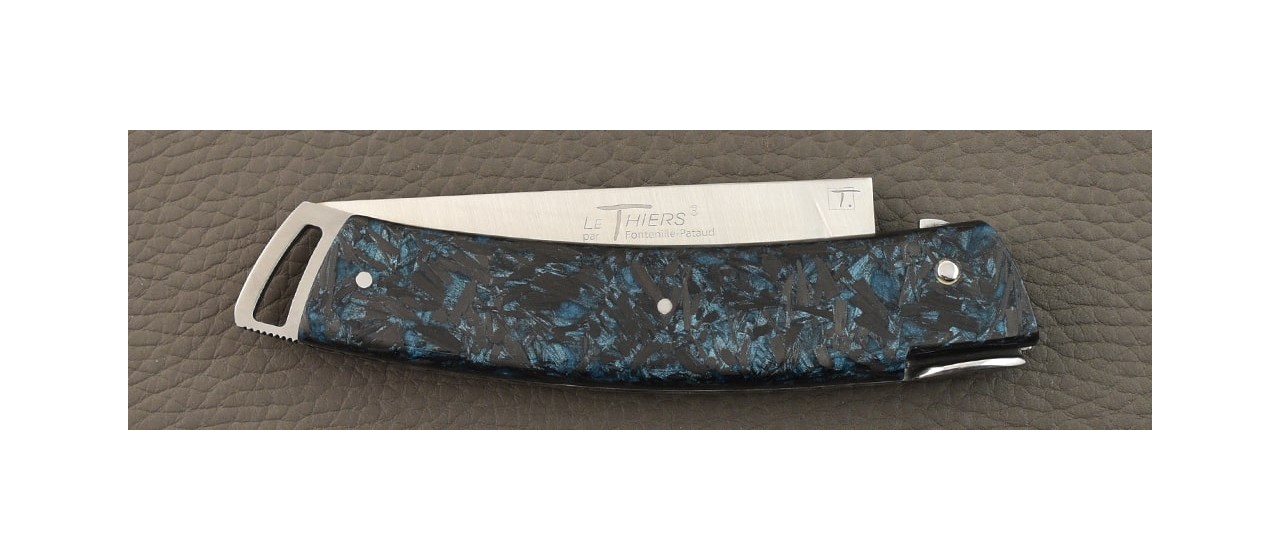 Le Thiers® Gentleman Blue Carbon Glitter