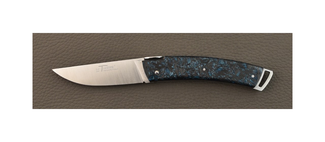 Le Thiers® Gentleman Blue Carbon Glitter