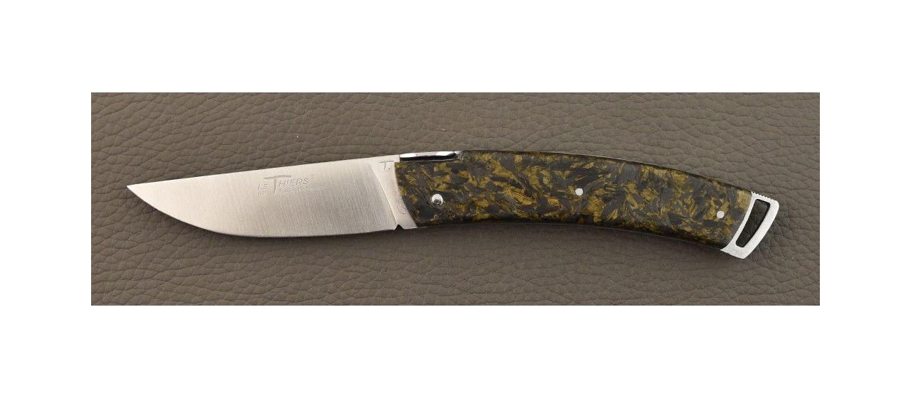 Le Thiers® Gentleman Yellow Carbon Glitter