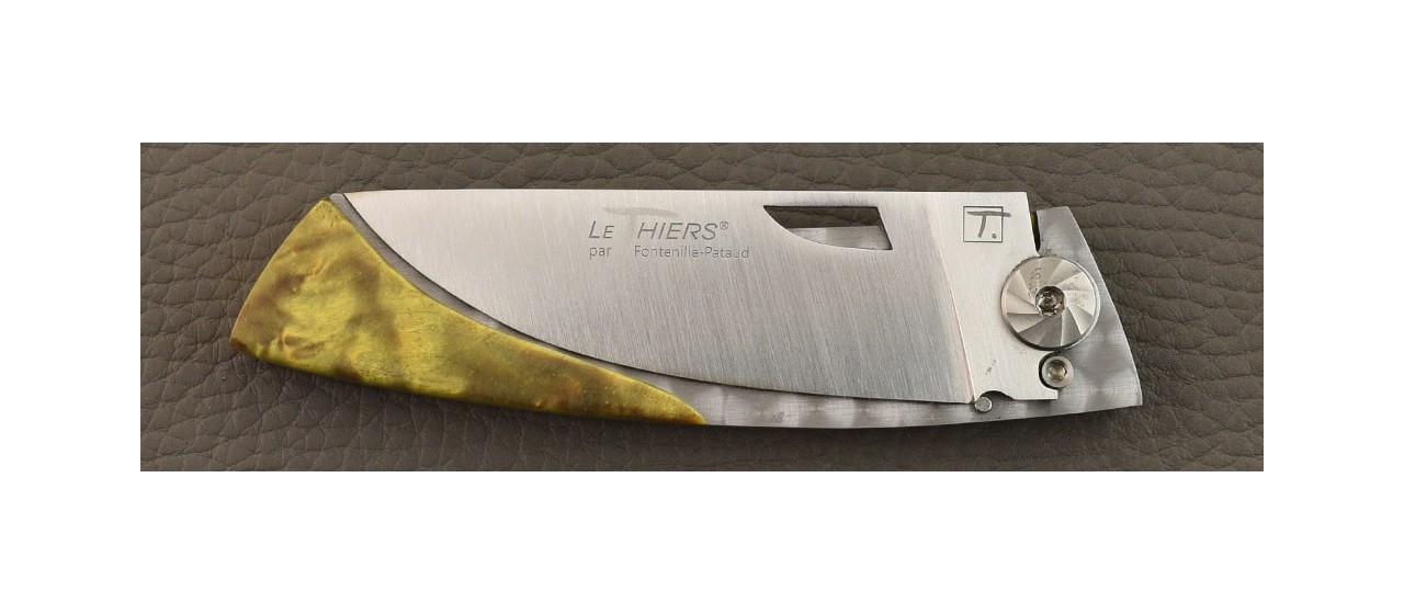 Thiers® Artisanal Loupe de Peuplier Stabilisée Verte