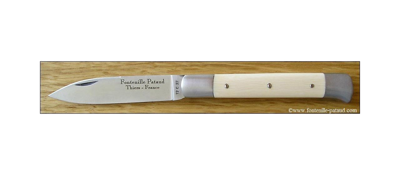 Roquefort shepherd's knife White Mammoth ivory