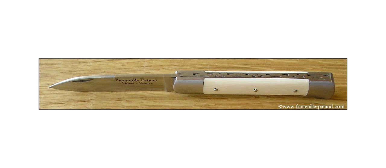 Roquefort shepherd's knife White Mammoth ivory