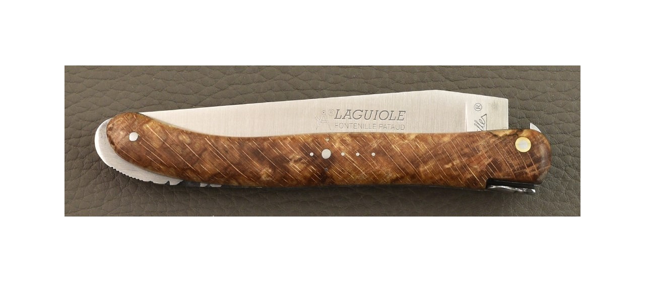 Laguiole Nature Classic Range Full Handle Stabilized beech