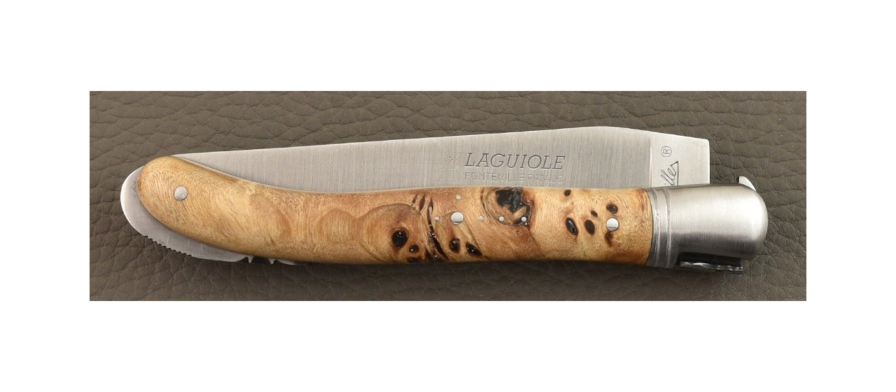 Laguiole Nature Classic Range Stabilized poplar burl