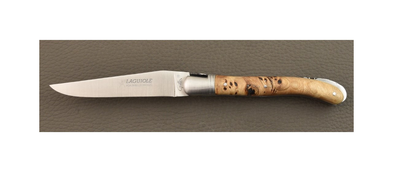 Laguiole Nature Classic Range Stabilized poplar burl