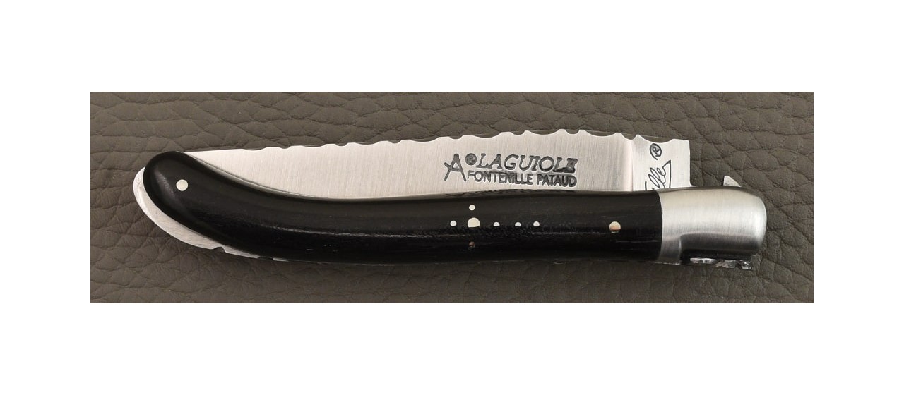 Laguiole XS Guilloché Range Ebony